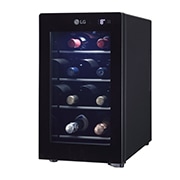 LG 單溫控專業酒櫃 夜墨黑 / 8瓶, GR-W081S