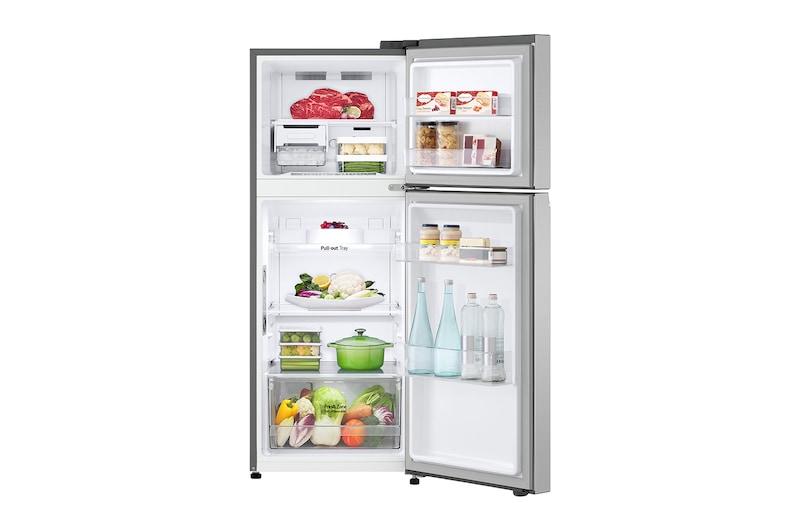 LG 217公升智慧變頻雙門冰箱｜星辰銀, GV-L217SV