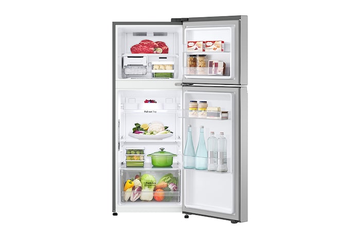 LG 217公升智慧變頻雙門冰箱｜星辰銀, GV-L217SV