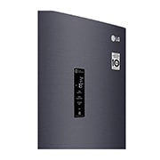 LG WiFi直驅變頻上下門冰箱 夜墨黑 / 343L, GW-BF389MB