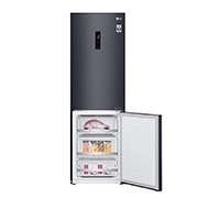 LG WiFi直驅變頻上下門冰箱 夜墨黑 / 343L, GW-BF389MB