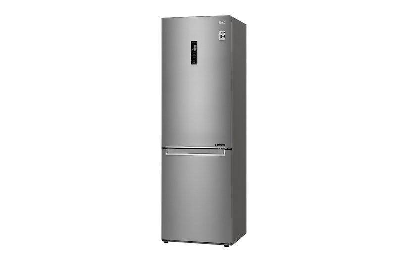 LG 343公升智慧變頻雙門冰箱｜晶鑽格紋銀, GW-BF389SA