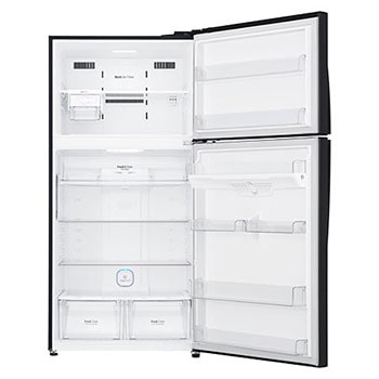 LG 608公升智慧變頻雙門冰箱｜夜墨黑 , GR-HL600MBN