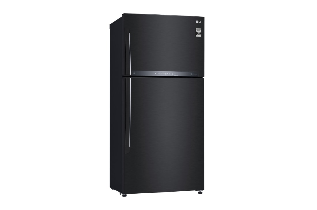 LG 608公升智慧變頻雙門冰箱｜夜墨黑 , GR-HL600MBN