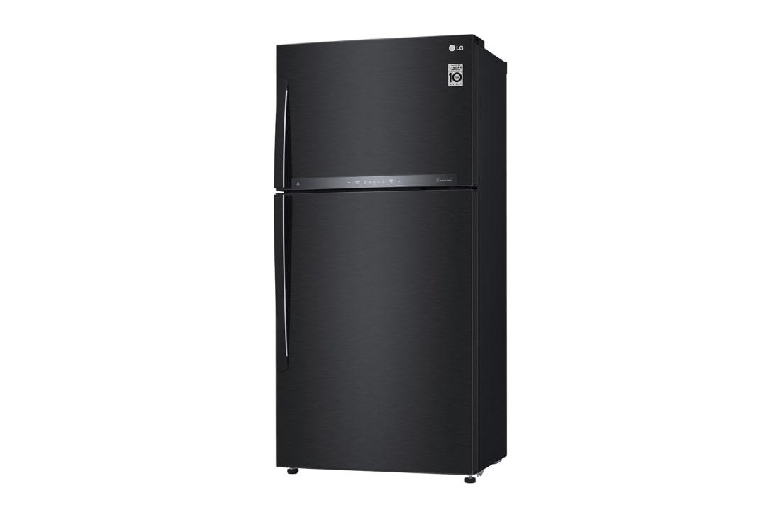 LG 608公升智慧變頻雙門冰箱｜夜墨黑 , GR-HL600MBN