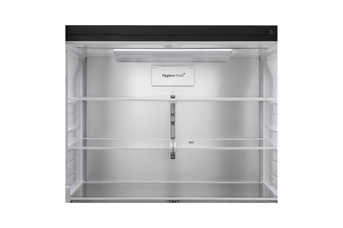 多門冰箱上半部的細節視圖