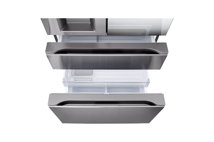 底部抽屜的細節視圖。