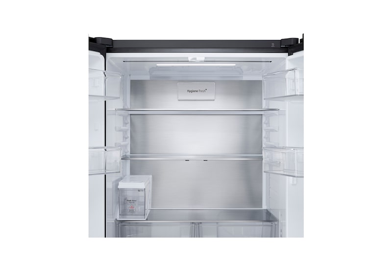 冷藏室頂部詳細視圖