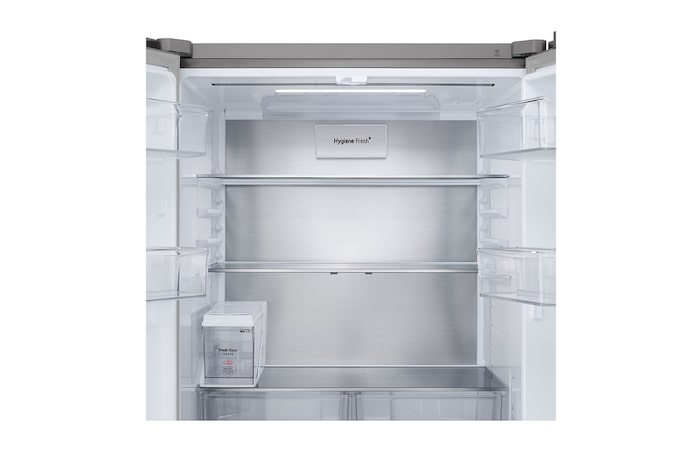 冷藏室頂部詳細視圖