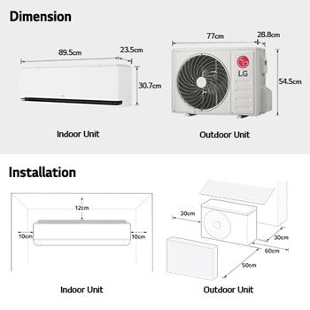 Dimension-Installation