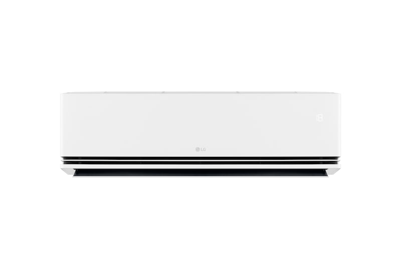 LG 空調略微開啟下擺葉的前視圖