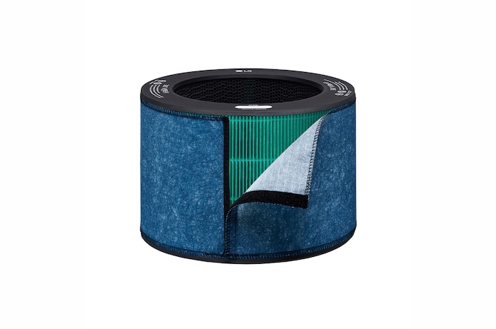 LG 附掛式強化濾網_烹飪油煙專用(4片/盒) - PuriCare™ 360°空氣清淨機適用, ADQ75153498