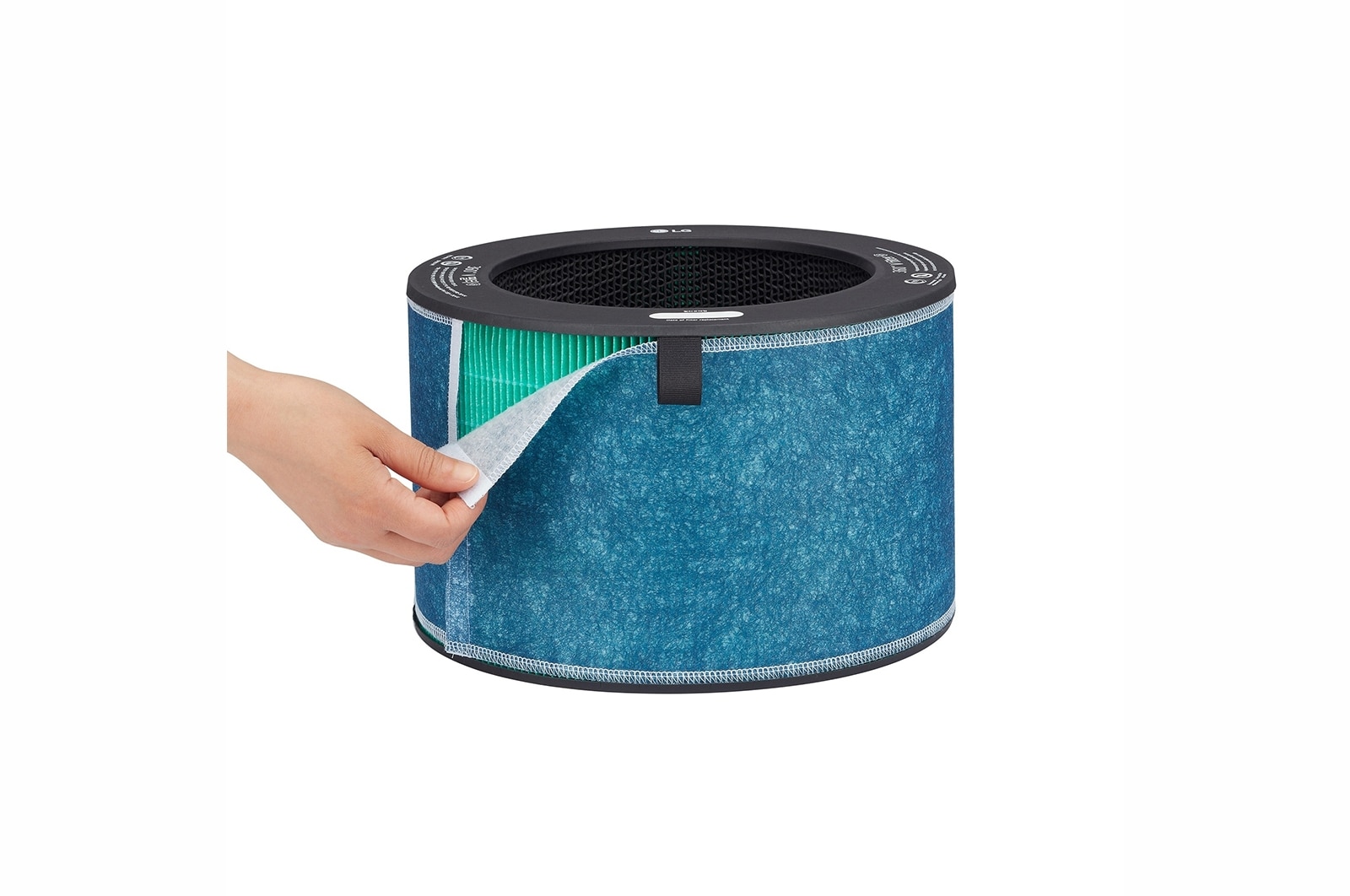 LG 附掛式強化濾網_烹飪油煙專用(4片/盒) - PuriCare™ 360°空氣清淨機適用, ADQ75153498