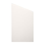 LG Objet 風格設計家電系列 - 冰箱上門片/ 霧面玻璃 / 雪霧白, AGF30133419