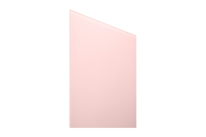 LG Objet 風格設計家電系列 - 冰箱上門片/ 霧面玻璃 / 櫻花粉, AGF30133433