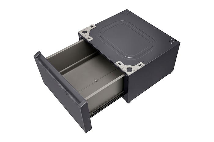 LG 抽屜式滾筒底座｜夜墨灰｜搭配WD-S15NDB, LWP-25N14