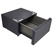 LG 抽屜式滾筒底座｜夜墨灰｜搭配WD-S15NDB, LWP-25N14