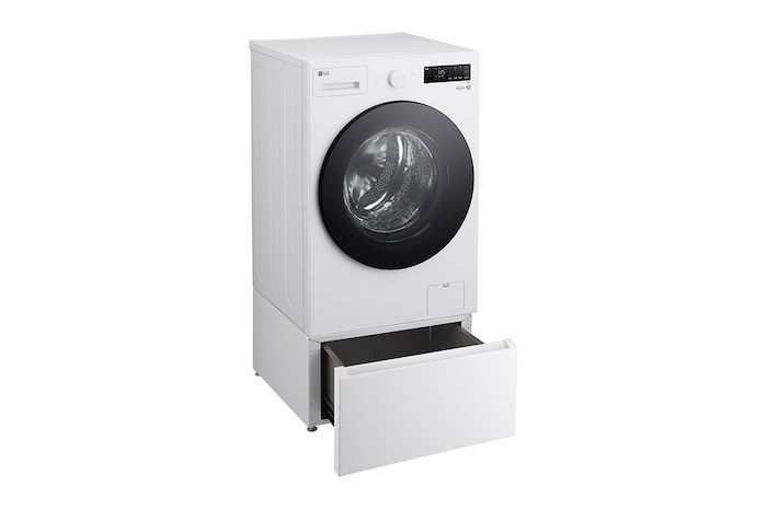 LG 抽屜式滾筒底座｜雲霧白｜搭配WD-S15NW, LWP-25N1C