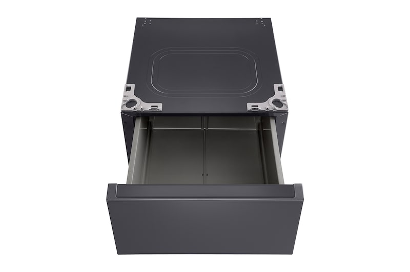 LG 抽屜式滾筒底座｜夜墨灰｜搭配WD-S18NDB, LWP-25N24