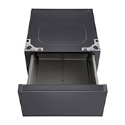 LG 抽屜式滾筒底座｜夜墨灰｜搭配WD-S18NDB, LWP-25N24