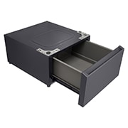 LG 抽屜式滾筒底座｜夜墨灰｜搭配WD-S18NDB, LWP-25N24