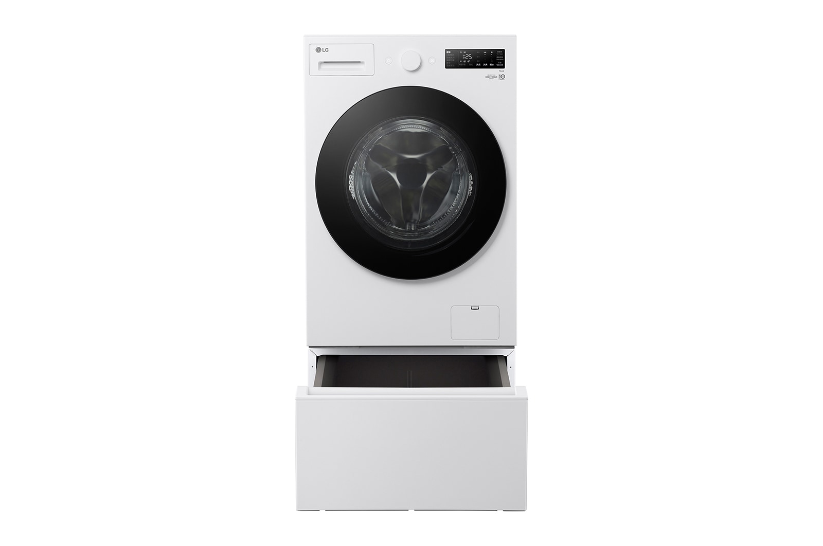 LG 抽屜式滾筒底座｜雲霧白｜搭配WD-S18NW, LWP-25N2C