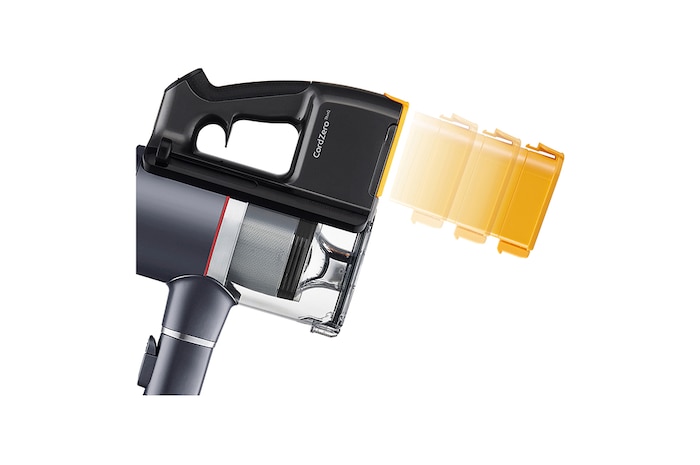 LG CordZero™ A9 K+ 濕拖無線吸塵器|寂靜灰, A9K-MAXLITE