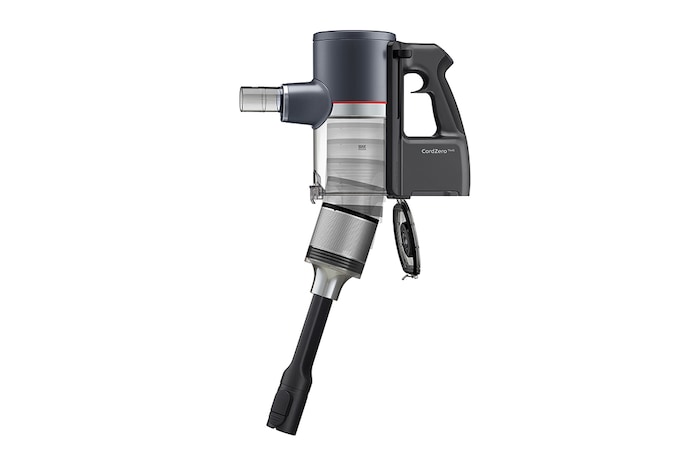 LG CordZero™ A9 K+ 濕拖無線吸塵器|寂靜灰, A9K-MAXLITE