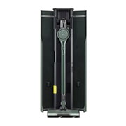 LG CordZero™ Objet Collection<sup>®</sup> A9 TS 蒸氣濕拖無線吸塵器｜石墨綠｜自動集塵, A9T-STEAM