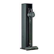LG CordZero™ Objet Collection<sup>®</sup> A9 TS 蒸氣濕拖無線吸塵器｜石墨綠｜自動集塵, A9T-STEAM
