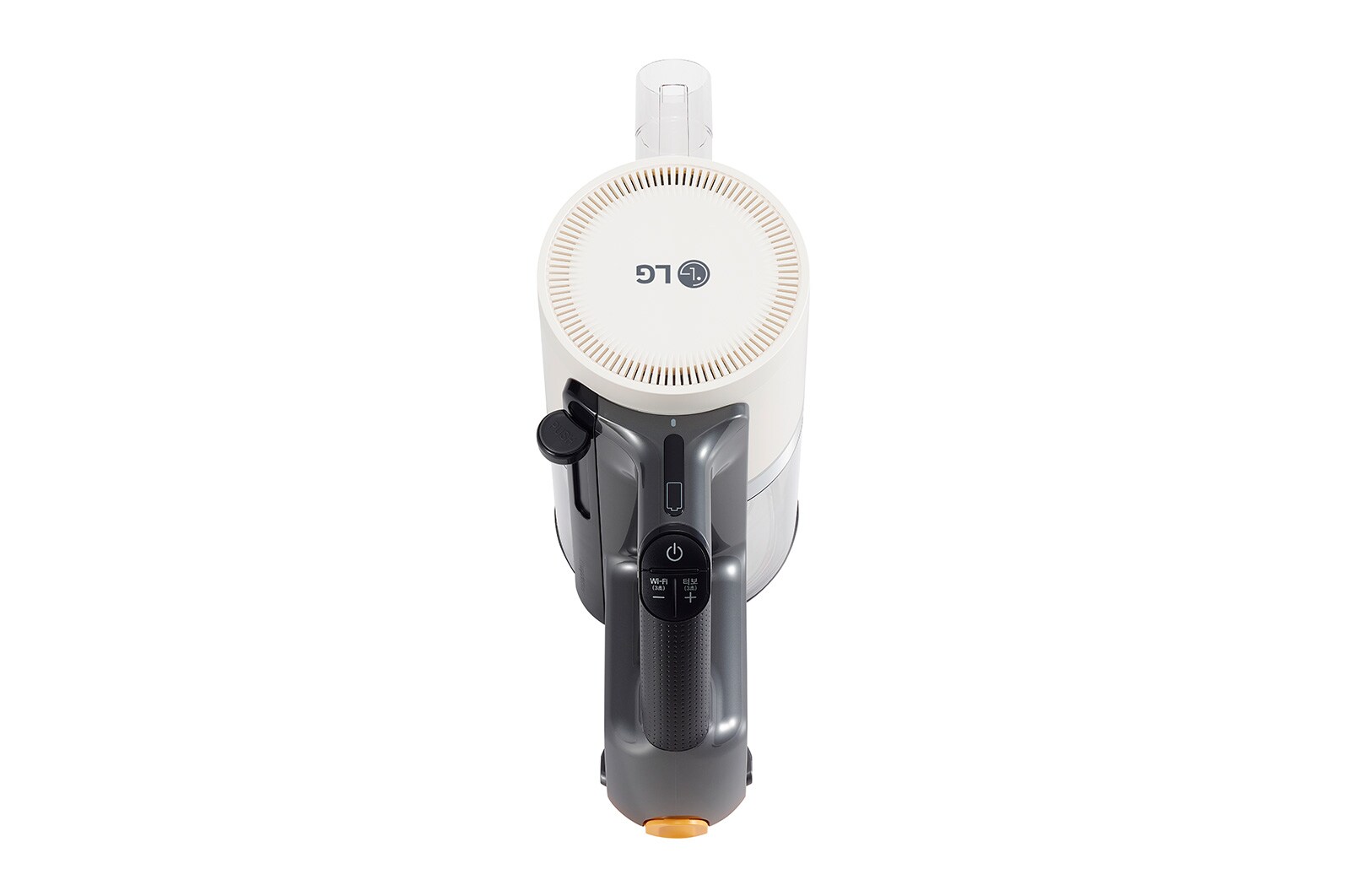 LG CordZero™ Objet Collection<sup>®</sup> A9 TS 蒸氣濕拖無線吸塵器｜雪霧白｜自動集塵 , A9T-STEAMW
