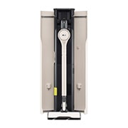 LG CordZero™ Objet Collection<sup>®</sup> A9 TS 蒸氣濕拖無線吸塵器｜雪霧白｜自動集塵 , A9T-STEAMW