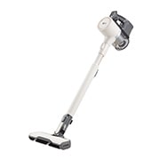LG CordZero™ Objet Collection<sup>®</sup> A9 TS 蒸氣濕拖無線吸塵器｜雪霧白｜自動集塵 , A9T-STEAMW