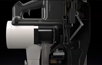 LG CordZero™ A9 X 蒸氣濕拖無線吸塵器｜雪霧白｜自動集塵, A9X-STEAM