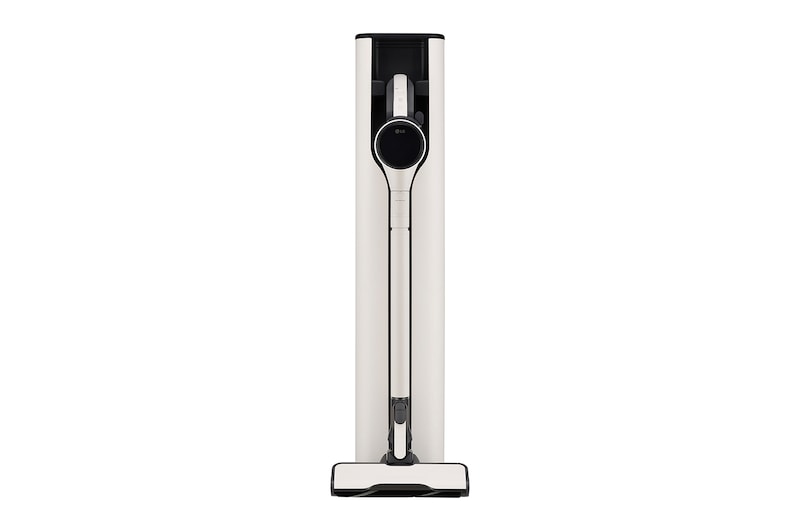 CordZero™ A9 X 蒸氣濕拖無線吸塵器｜雪霧白｜自動集塵, A9X-STEAM 正視圖