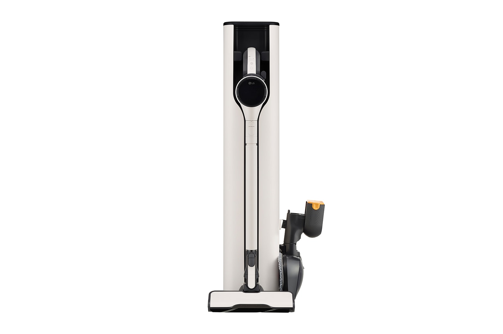 LG CordZero™ A9 X 蒸氣濕拖無線吸塵器｜雪霧白｜自動集塵, A9X-STEAM