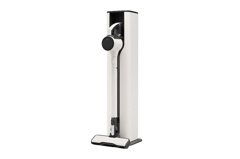 LG CordZero™ A9 X 蒸氣濕拖無線吸塵器｜雪霧白｜自動集塵, A9X-STEAM