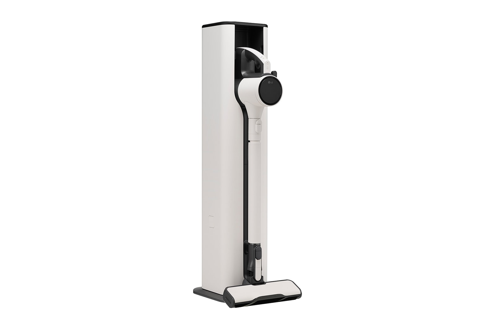 LG CordZero™ A9 X 蒸氣濕拖無線吸塵器｜雪霧白｜自動集塵, A9X-STEAM