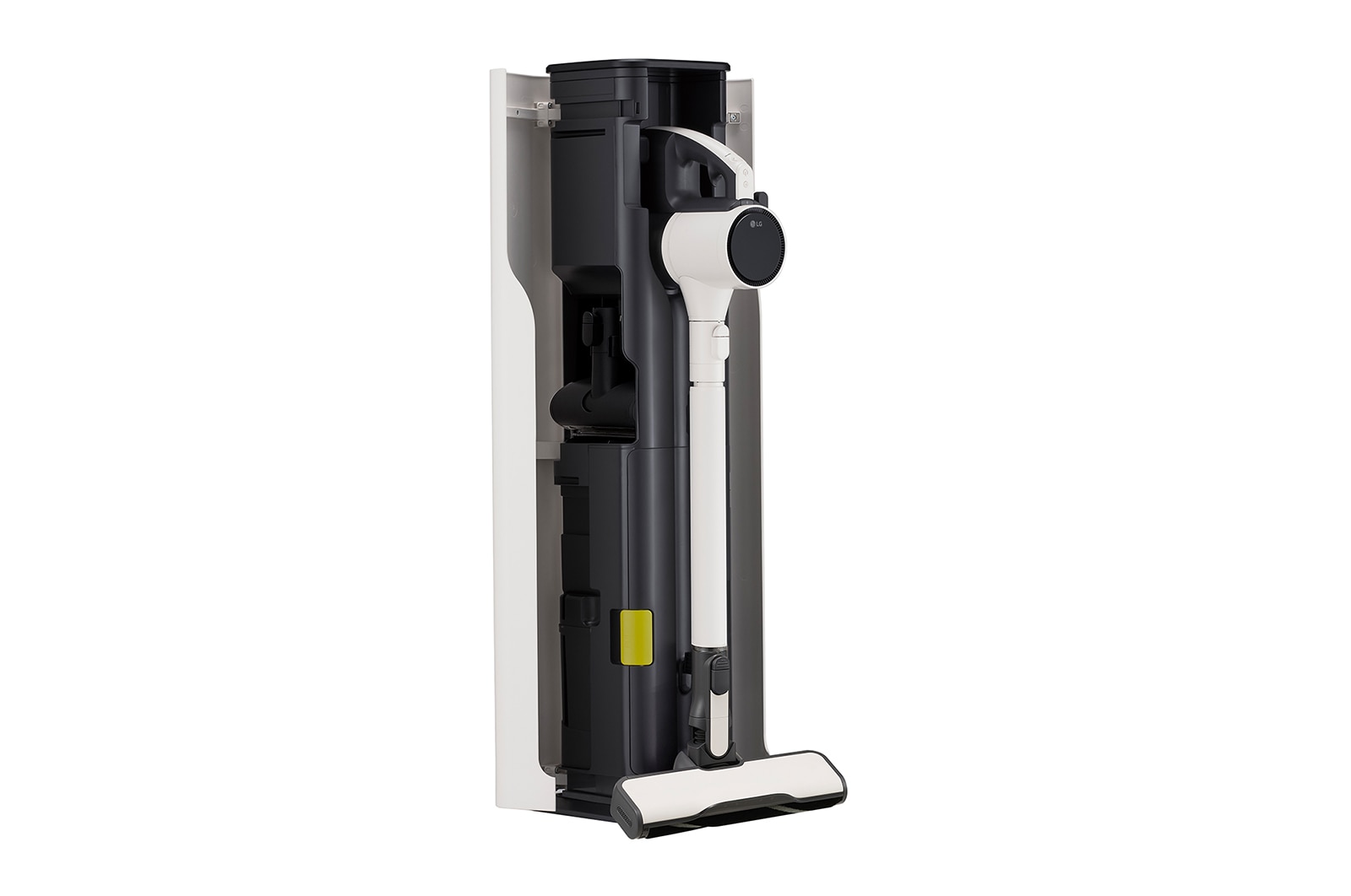 LG CordZero™ A9 X 蒸氣濕拖無線吸塵器｜雪霧白｜自動集塵, A9X-STEAM