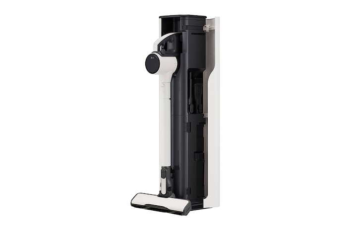 LG CordZero™ A9 X 蒸氣濕拖無線吸塵器｜雪霧白｜自動集塵, A9X-STEAM