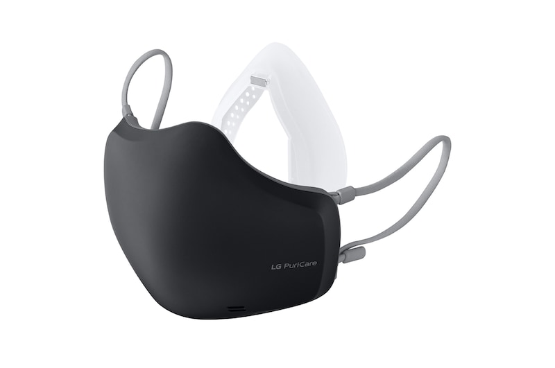 LG PuriCare 口罩型空氣清淨機 (潮流黑), AP551ABFA