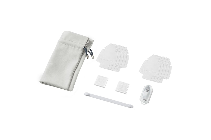 LG PuriCare 口罩型空氣清淨機 (潮流黑), AP551ABFA