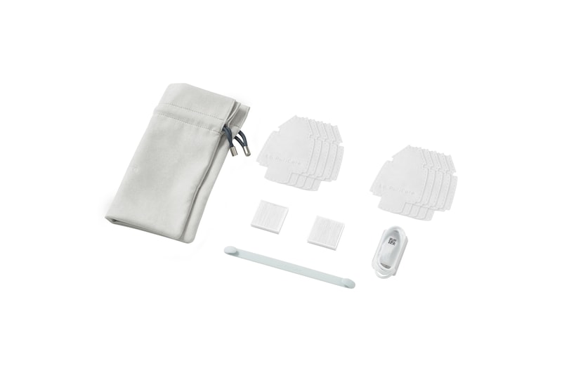 LG PuriCare 口罩型空氣清淨機 (質感白), AP551AWFA