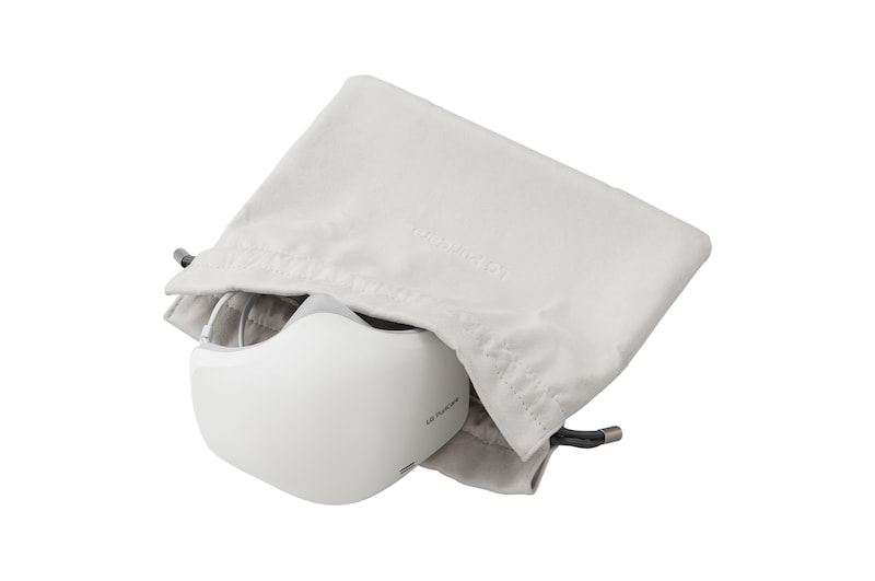 LG PuriCare 口罩型空氣清淨機 (質感白), AP551AWFA