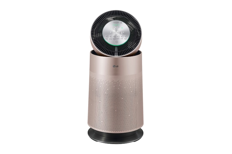 LG PuriCare™ WiFi 360°空氣清淨機/適用19坪 (玫瑰金), AS601DPT0