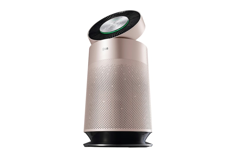 LG PuriCare™ WiFi 360°空氣清淨機/適用19坪 (玫瑰金), AS601DPT0