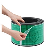 LG PuriCare™ 360°空氣清淨機 - HEPA 13版/適用19坪 (特定通路販售), AS651DWH0