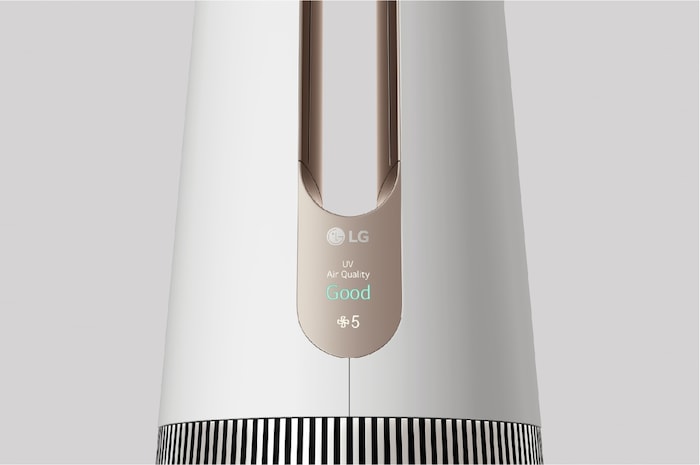 LG PuriCare™ AeroTower 風革機 - 二合一 (象牙白) (特定通路銷售), FS151PBF0