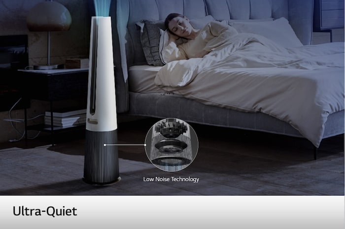 LG PuriCare™ AeroTower 風革機 - 二合一 (象牙白) (特定通路銷售), FS151PBF0