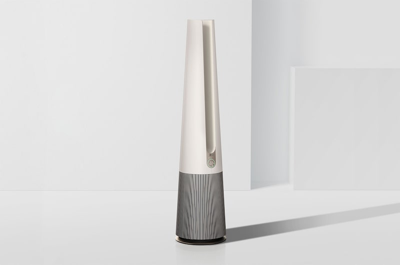 LG PuriCare™ AeroTower Hit 風革機-二合一涼風系列清淨機 (經典版) (奶茶棕), FS151PCK0